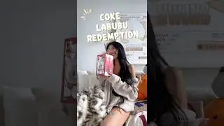 Распаковка Coca-Cola Labubu | ещё одна непрозрачная коробка для завершения моего набора!! #labubu...