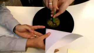 Playing an LP with a Pencil, Needle, and Paper