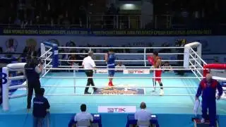 Men's Fly (52kg) - Quarter Final - Chatchai BUTDEE  (THA) vs Elvin MAMISHZADA  (AZE)