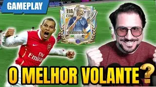 🔥GILBERTO SILVA 118 &eacute; o MELHOR VOLANTE DO GAME?🤩 REVIEW E GAMEPLAY COMPLETA!  🔥FC MOBILE