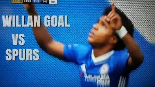 CHELSEA GOAL VS TOTTENHAM HOTSPUR  (WILLIAN)