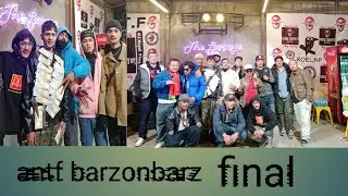 Antf barzofbarz final maa Jada vatiyo all Onder ground rapers Maya xa sabloi