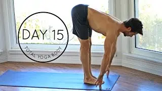 DAY 15 Total Yoga Body - Strength and Flexibility Vinyasa Yoga Workout - The Warm Up | Yoga Dose