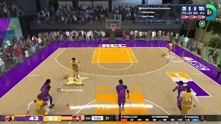 NBA 2K24 Afro Key Flashy passes to Jamal Murry 😂(throwback)