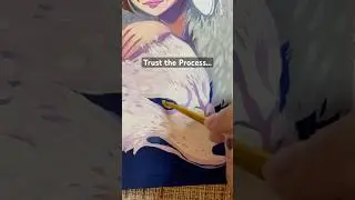 Learning to trust the process&hellip;#art #painter