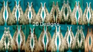 💞 Simple & easy mehndi design|Pairon ki mehndi|foot mehndi design