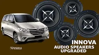 Toyota Innova Speaker Upgrade