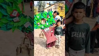 How to make tree costume  #craftideas#craft#diy#fancydress#viral#trending#viralvideo#viralshorts