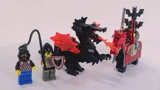 LEGO Fright Knights Traitor Transport with Black Dragon