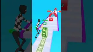 Money Run 🤑Coin Stack #3dgaming #viral #gaming  🪙