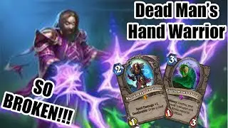RAISE DEAD IS SO F***ING BROKEN!!! | Dead Mans Hand Warrior Guide | Scholomance Academy | Wild Guide