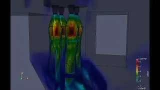 Generic Space Launch Vehicle Ramp CFD Analysis with SU2 (Mach Contour)