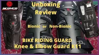 Unboxing Full info Review | Scoyco Riding Gears || Knee & Elbow Guard | Best Quality and Low Price
