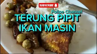 TERUNG PIPIT IKAN MASIN 👍. By Polipe Channel 