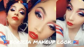 BORICUA MAKEUP LOOK!!
