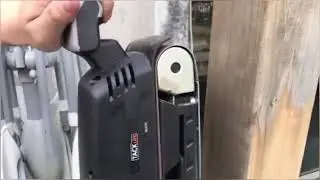 Belt Sander Tacklife 7.5A, 900W Variable Speed Bench Sander with 13 Dials