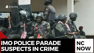 Imo Police Parade Suspects in Crackdown on Violent Crime