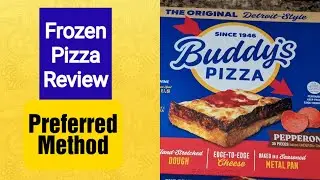 Froz Pizza Review: BUDDY'S PIZZA/Detroit Style CORRECTED REVIEW?
