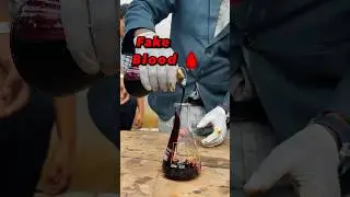 Fake blood 🩸 | science 🧬 experiments | chemistry | science fair