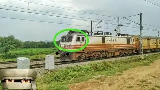 Howrah WAP5 with JDB - HWH Parcel special