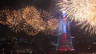 Moscow LightFest 2014 Ostankino fireworks
