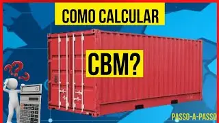 COMO CALCULAR METROS CÚBICOS NA IMPORTAÇÃO?(Passo-a-Passo)