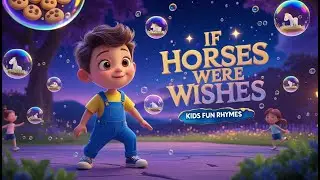 If Horses Were Wishes | Kids Fun Rhymes | Learning Song for Toddlers