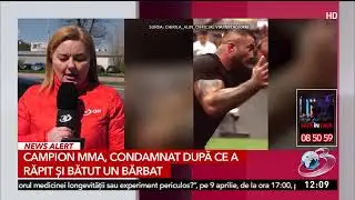 Campion MMA, condamnat după ce a răpit și bătut un bărbat