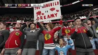 Brandon Saad Opening Night Hat Trick 2017-18