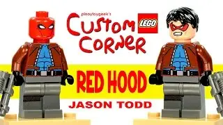 Red Hood aka Jason Todd LEGO Custom Corner 8 based on DC Comic's Batman Under the Red Hood MOC