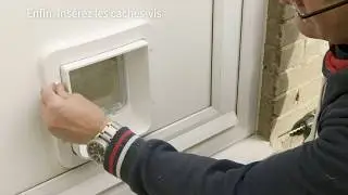 Grande Chati&egrave;re &agrave; Puce Electronique - Installation sur porte