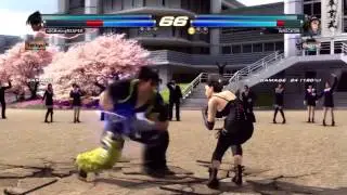 Tekken Tag Tournament 2: Dragunov/Jin Vs. Kunimitsu/Jun | Player Match #43