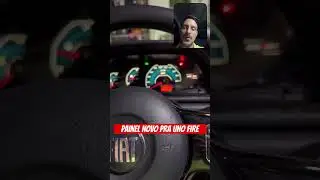 PAINEL DIFERENTE DE UNO FIRE #fiatuno