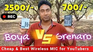 Cheap & Best Wireless Mic for Android & iPhone 2025 || Boya vs Grenaro to Record Audio for Youtubers