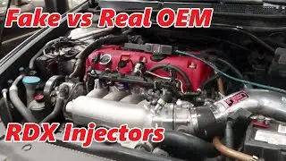 Fake vs Real RDX Injectors - TSX KTuner Dyno Tune Comparison