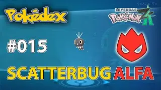 015 Donde encontrar a Scatterbug (ALFA) Leyendas Pokemon Z-A - Alfadex Luminalia Alphadex