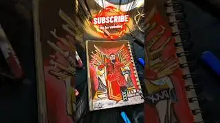 Red criminal bundle drawing 😍✨|| 30 days free  fire drawing challenge || Episode 3 || #shorts #art