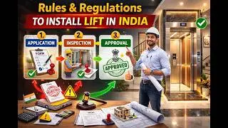 Rules & Regulations to Install Lift in India | Lift Installation | How to get Lift License in India