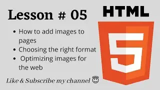 HTML lesson 05 | Images | Basic Level