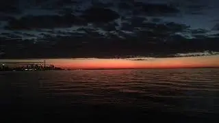 Gorgeous Sunrise 20&ordm;C Toronto Humber Bay Park 4k Real-Time
