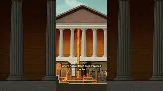 Ancient Romans Had Heated Floors?! 😳 #shorts  #historicalmyths #facts #ancientrome #history