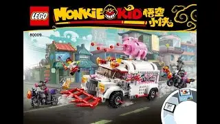 Instrucciones 80009 1 set Pigsy's Food Truck Lego