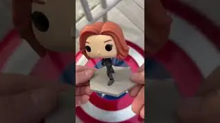 4/12 Build a Scene, Captain America - Civil War  Black Widow 1146 Amazon Exclusive #funkopop #marvel