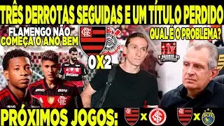 TRÊS DERROTAS SEGUIDAS E UM TÍTULO PERDIDO: FLAMENGO NÃO COMEÇA O ANO BEM | QUAL É O PROBLEMA? | E+