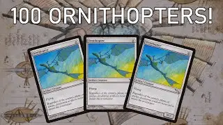 100 ORNITHOPTERS! Cube Draft Magic: the Gathering Online Aristocrats Storm Combo Assault Formation