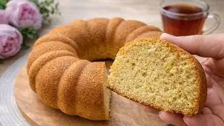 Soft & Delicious Tea Cake Recipe | No Milk, A Flavor You’ll Never Forget 🍰☕️