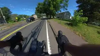 Riding Through Taunton Massachusetts