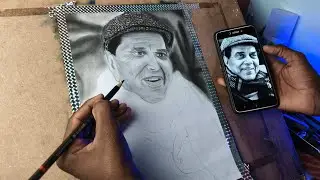 Dharmendra ji drawing how to draw Dharmendra deol, step by step shedding tutorial 😍