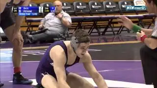 Duke Blue Devils at Northwestern Wildcats Wrestling: 157 Pounds - Bass vs. Petrone