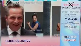 Hugo de Jonge Dansen met Janssen propaganda filmpje 2021